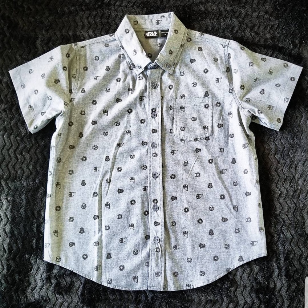 Boy's Star Wars Button Up Shirt